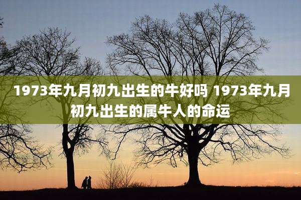 1973年九月初九出生的牛好吗 1973年九月初九出生的属牛人的命运
