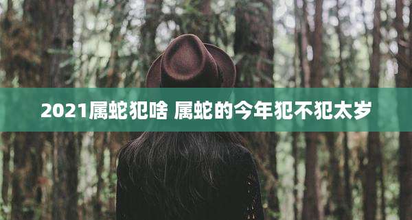 2021属蛇犯啥 属蛇的今年犯不犯太岁