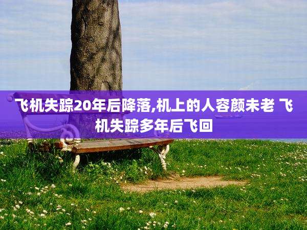飞机失踪20年后降落,机上的人容颜未老 飞机失踪多年后飞回