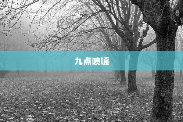 九点喷嚏