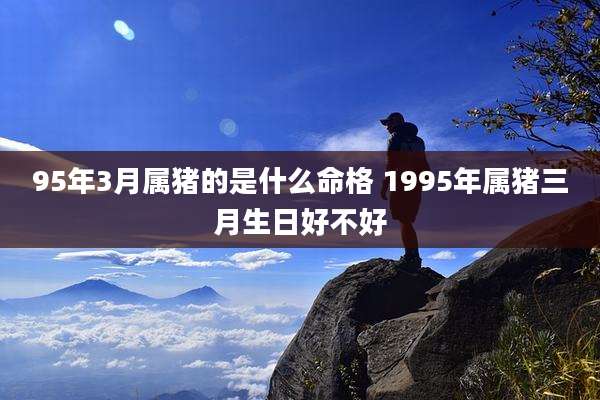 95年3月属猪的是什么命格 1995年属猪三月生日好不好