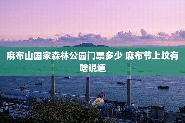 麻布山国家森林公园门票多少 麻布节上坟有啥说道