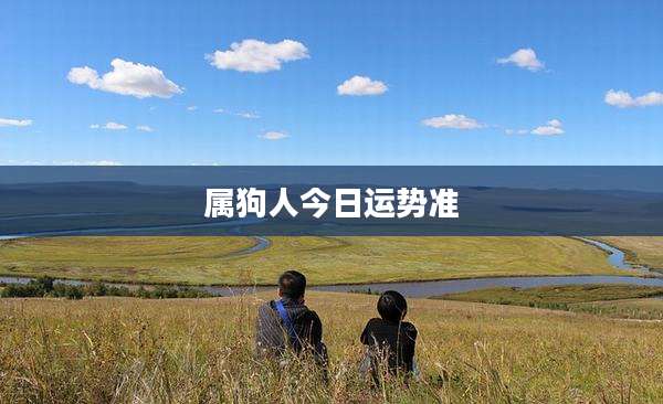 属狗人今日运势准