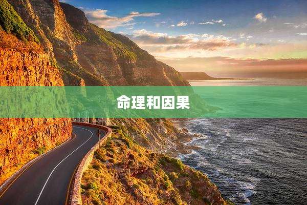 命理和因果