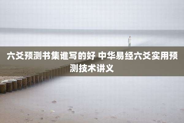 六爻预测书集谁写的好 中华易经六爻实用预测技术讲义