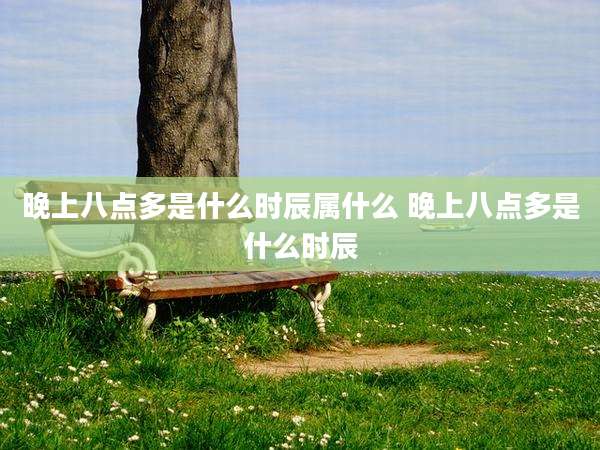 晚上八点多是什么时辰属什么 晚上八点多是什么时辰