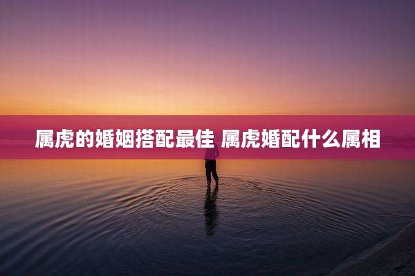 属虎的婚姻搭配最佳 属虎婚配什么属相