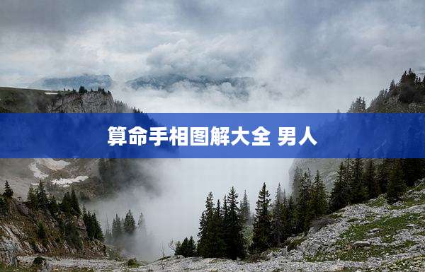算命手相图解大全 男人