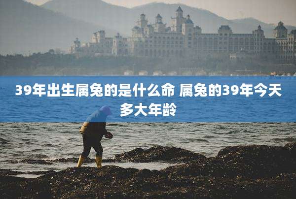 39年出生属兔的是什么命 属兔的39年今天多大年龄
