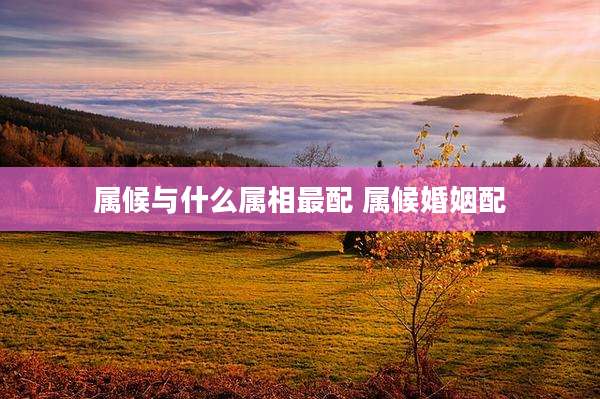 属候与什么属相最配 属候婚姻配