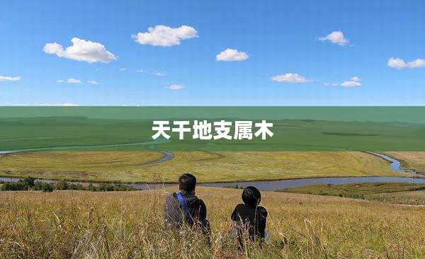 天干地支属木
