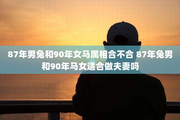 87年男兔和90年女马属相合不合 87年兔男和90年马女适合做夫妻吗