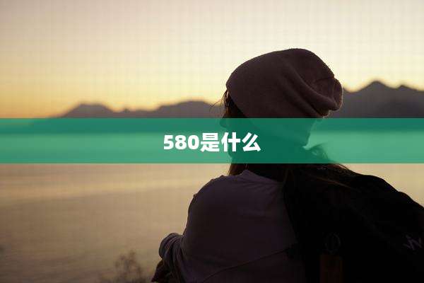 580是什么