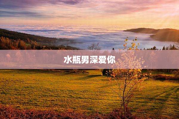 水瓶男深爱你