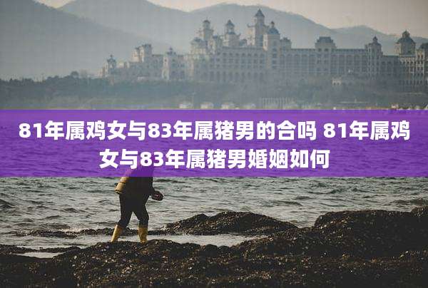 81年属鸡女与83年属猪男的合吗 81年属鸡女与83年属猪男婚姻如何