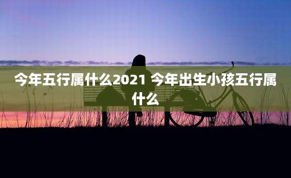 今年五行属什么2021 今年出生小孩五行属什么