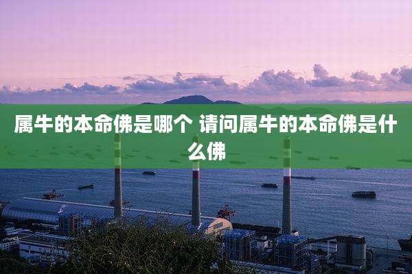 属牛的本命佛是哪个 请问属牛的本命佛是什么佛