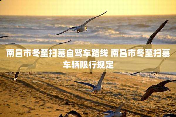 南昌市冬至扫墓自驾车路线 南昌市冬至扫墓车辆限行规定