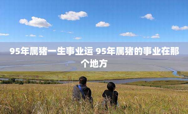 95年属猪一生事业运 95年属猪的事业在那个地方