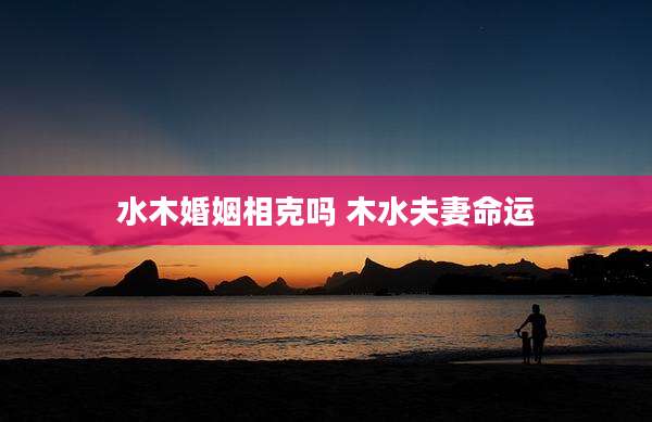 水木婚姻相克吗 木水夫妻命运