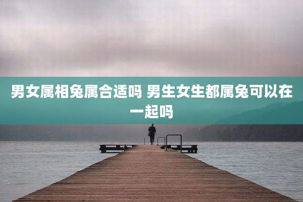 男女属相兔属合适吗 男生女生都属兔可以在一起吗