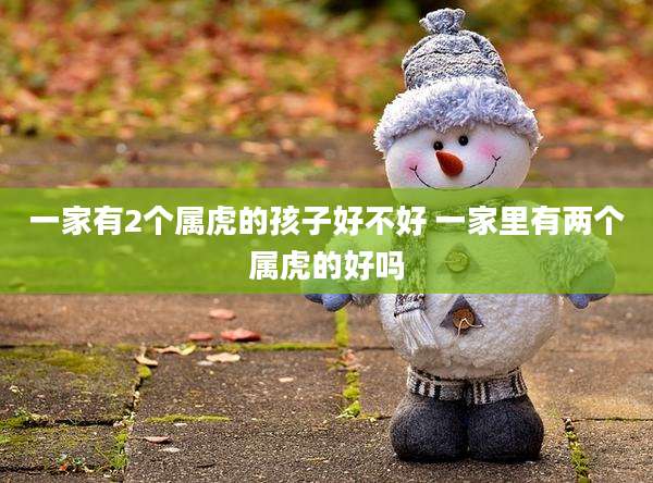 一家有2个属虎的孩子好不好 一家里有两个属虎的好吗