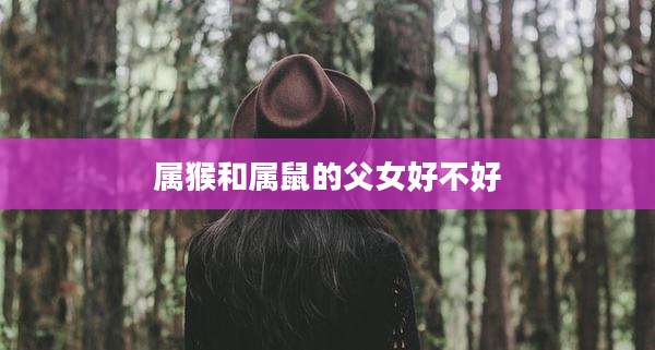 属猴和属鼠的父女好不好
