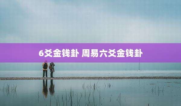 6爻金钱卦 周易六爻金钱卦