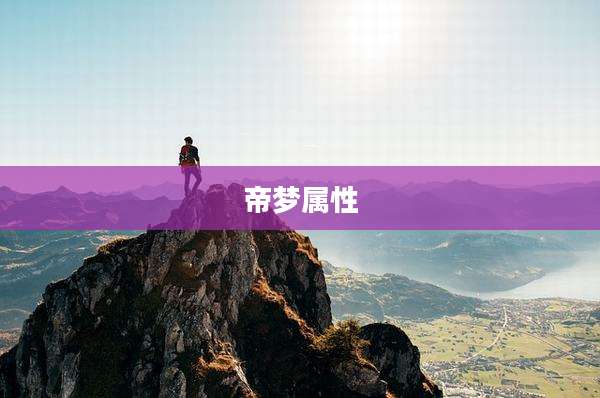 帝梦属性