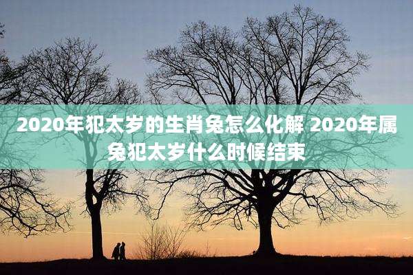 2020年犯太岁的生肖兔怎么化解 2020年属兔犯太岁什么时候结束