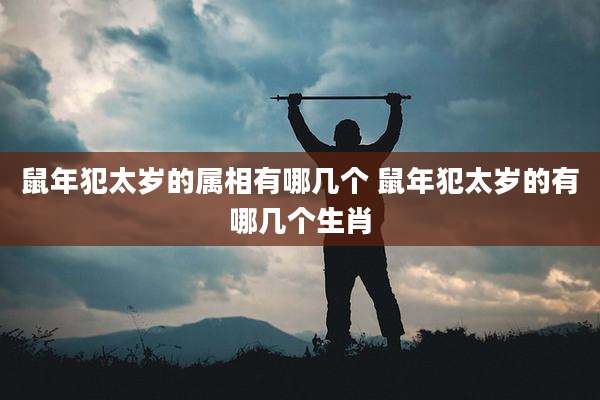 鼠年犯太岁的属相有哪几个 鼠年犯太岁的有哪几个生肖