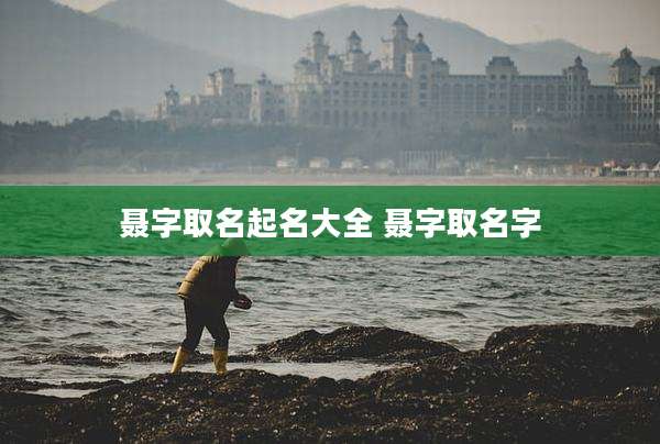 聂字取名起名大全 聂字取名字