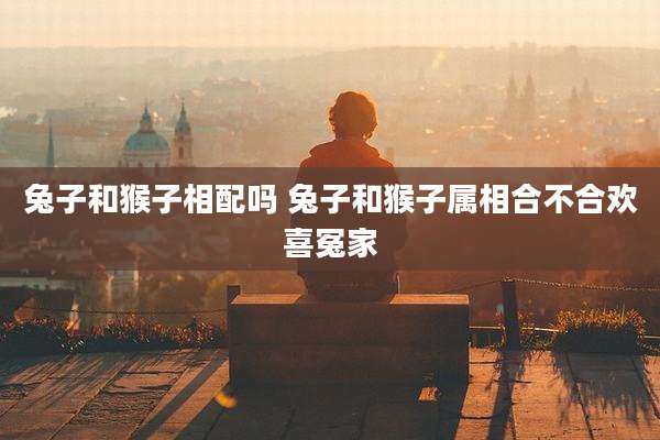 兔子和猴子相配吗 兔子和猴子属相合不合欢喜冤家
