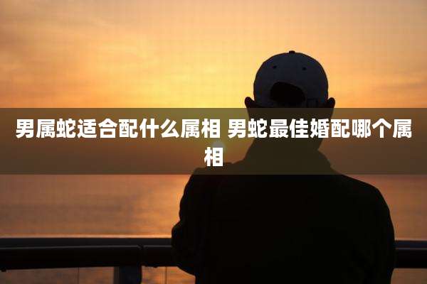 男属蛇适合配什么属相 男蛇最佳婚配哪个属相