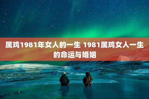 属鸡1981年女人的一生 1981属鸡女人一生的命运与婚姻