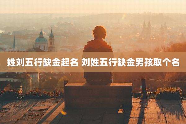 姓刘五行缺金起名 刘姓五行缺金男孩取个名