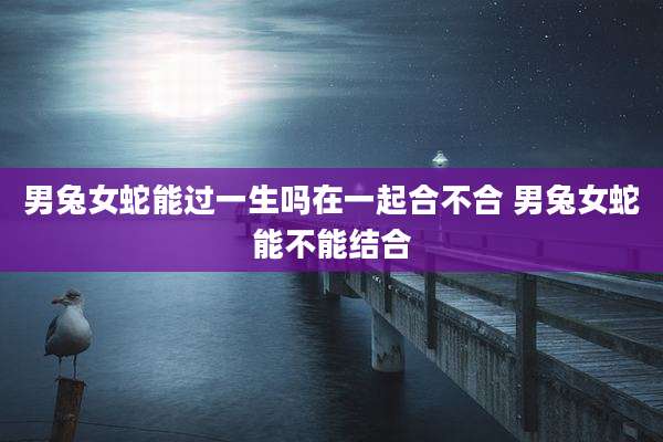 男兔女蛇能过一生吗在一起合不合 男兔女蛇能不能结合