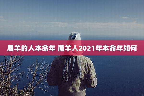 属羊的人本命年 属羊人2021年本命年如何