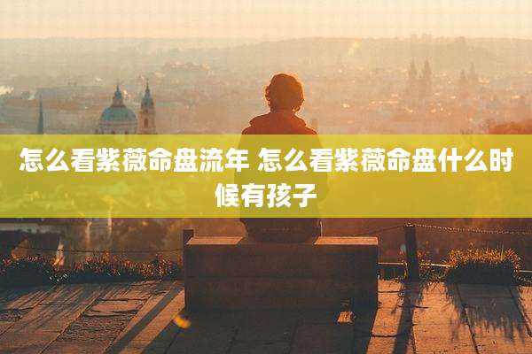 怎么看紫薇命盘流年 怎么看紫薇命盘什么时候有孩子