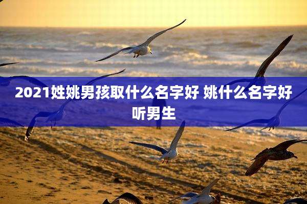 2021姓姚男孩取什么名字好 姚什么名字好听男生