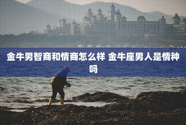 金牛男智商和情商怎么样 金牛座男人是情种吗