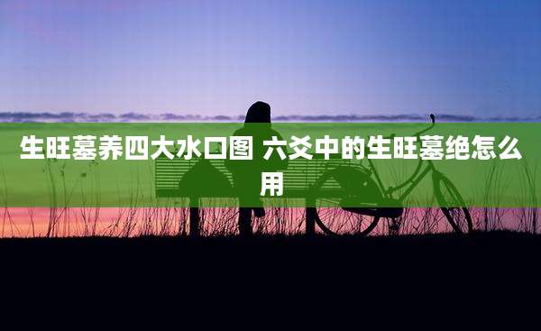 生旺墓养四大水口图 六爻中的生旺墓绝怎么用