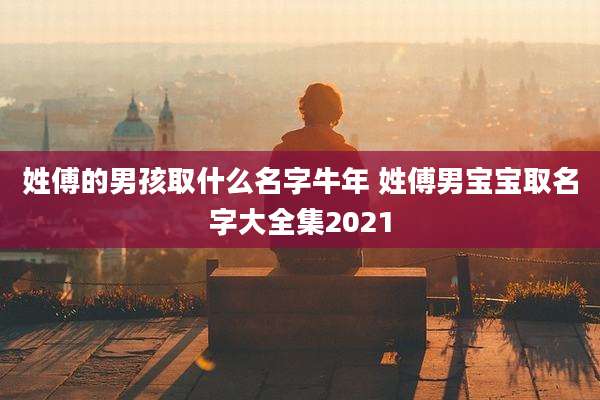 姓傅的男孩取什么名字牛年 姓傅男宝宝取名字大全集2021