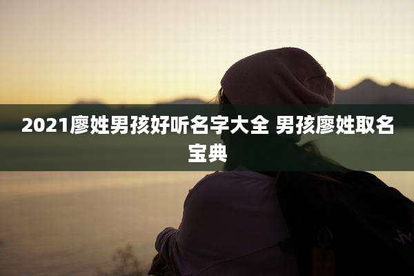 2021廖姓男孩好听名字大全 男孩廖姓取名宝典