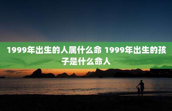 1999年出生的人属什么命 1999年出生的孩子是什么命人
