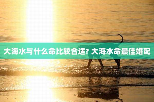 大海水与什么命比较合适? 大海水命最佳婚配