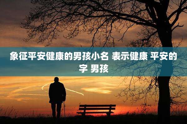 象征平安健康的男孩小名 表示健康 平安的字 男孩