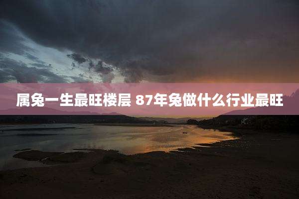 属兔一生最旺楼层 87年兔做什么行业最旺