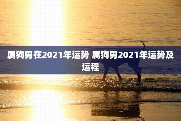 属狗男在2021年运势 属狗男2021年运势及运程