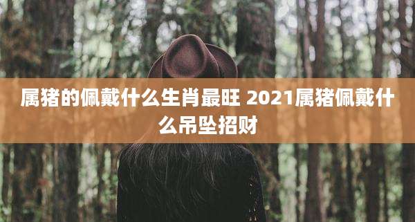 属猪的佩戴什么生肖最旺 2021属猪佩戴什么吊坠招财